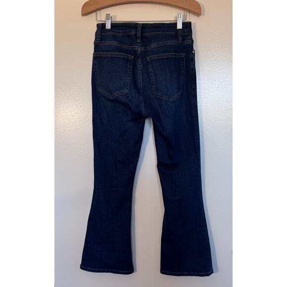 Frame Le Crop Mini Boot High Waist Jeans in Majesty Size 26 - Picture 3 of 5